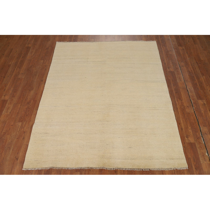 Modern Wool Gabbeh Oriental Rug 5x6