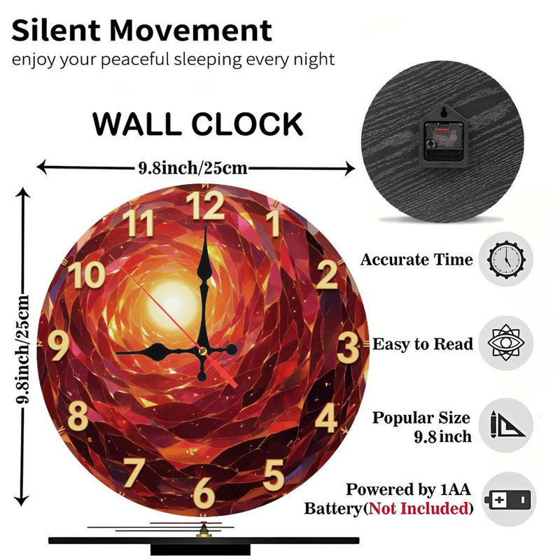 Horloge sur le portail Vierex Fiery