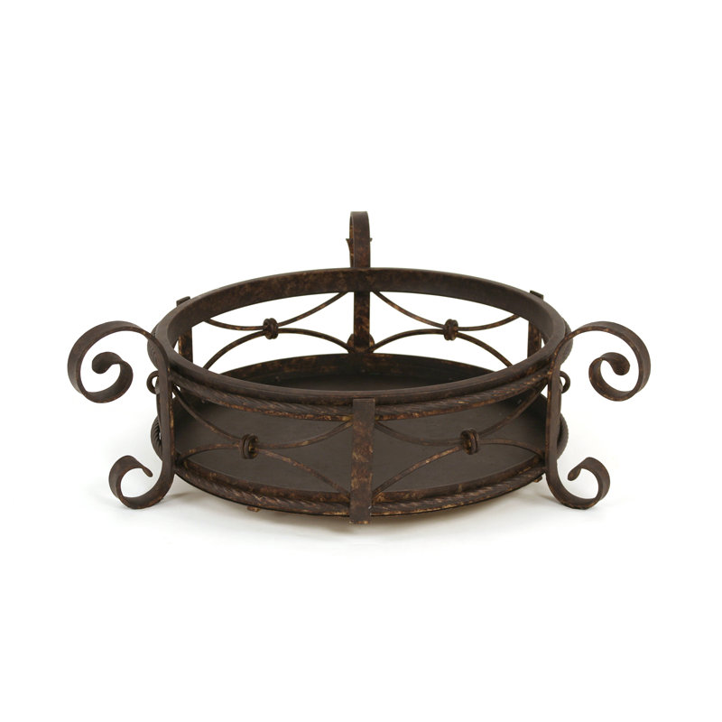 PLATEAU ROND EN FONTE