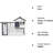 Estyn Ferret and Rabbit Small Animal Hutch