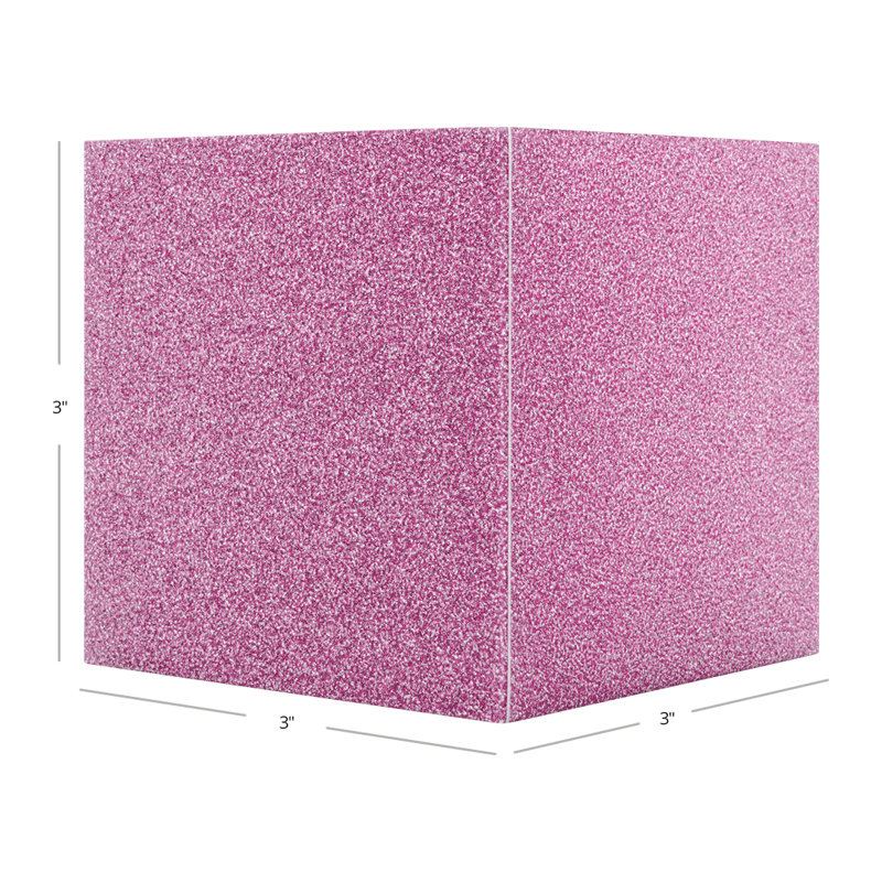 Boîte de glissement de don paillettes, Rose