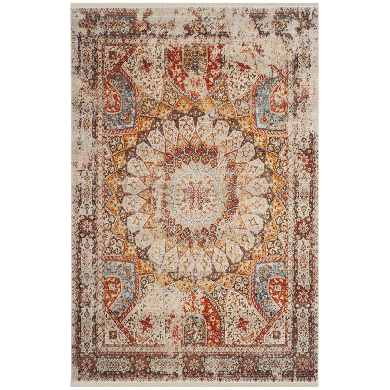 Johnsville Vintage Persian Performance Oriental Rug, Rectangle 9' x 11'7"