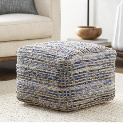 Brainard Upholstered Pouf