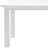 71" White Solid Wood Dining Table-2069768039