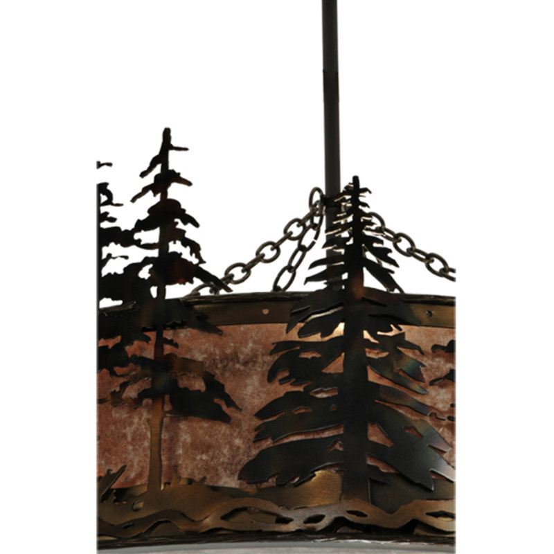 Tall Pines Downrod Ceiling Fan