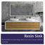 Ensemble de meuble-lavabo double 72 po avec plateau Quane