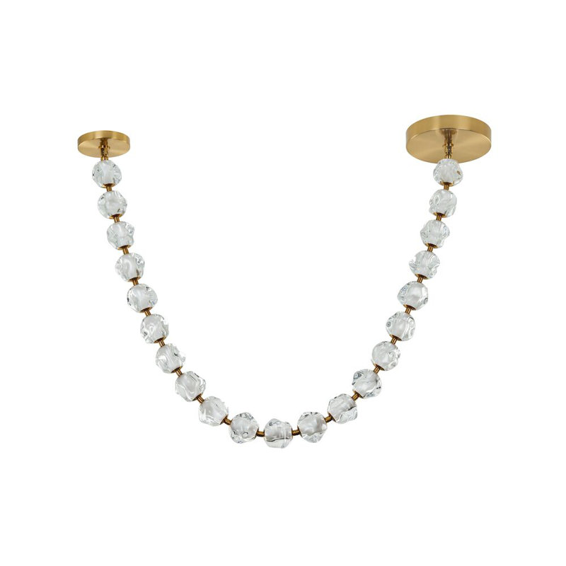Jackie - Light Gold LED Geometric Pendant