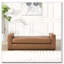 Banc en similicuir de 57,7 po de largeur-1428084812