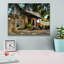  «Mission House 02» par Dante Plata, art mural sur toile, 16 po x 12 po