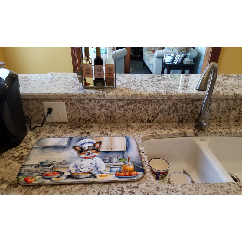 Tapis de vaisselle Papillon The Chef