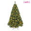 Arbre de Noël en PVC 6 pi avec 280 lumières DEL WiFi Music Sync - Contrôle de l'application, 917 pointes, branches articulées, effets bicolores, support en métal