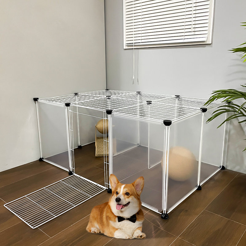Free Standing Pet Gate With Door