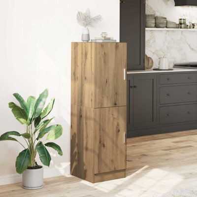 Kitchen Cabinet 38X41.5X131.5 Cm Engineered Wood