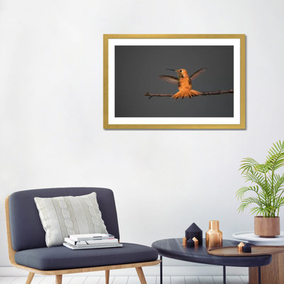 Colibri roux par Larry Ditto - impression d'art graphique