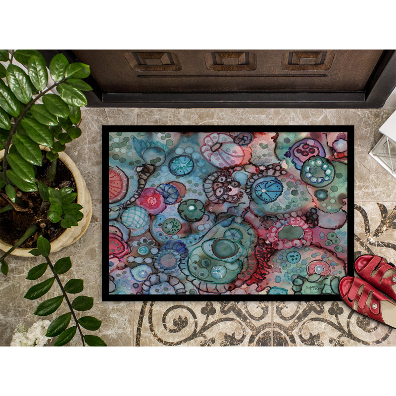 Tapis d'extérieur antidérapant Williamsdale, Rectangle 1 pi 6 po x 2 pi 3 po