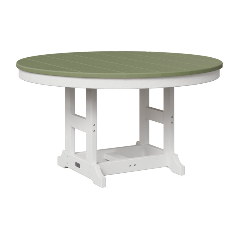 Table ronde 38 po pour enfants Berlin Gardens, Sauge/blanc