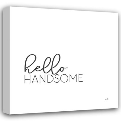 Art sur toile tendue, Lark Manor Michelle, Misty Gallery: Hello Handsome