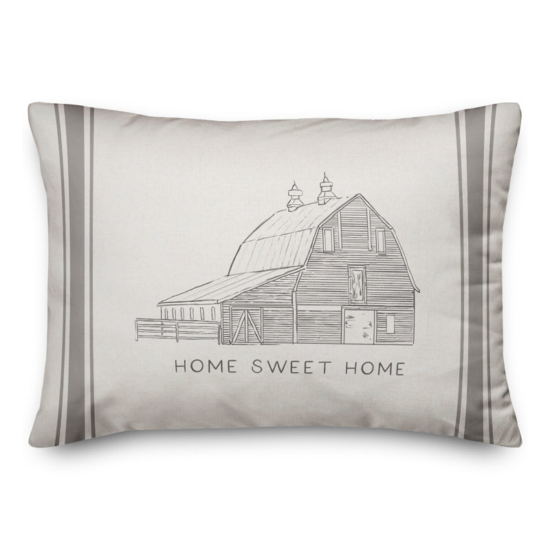 Home Sweet Home Rectangular Pillow Cover & Insert
