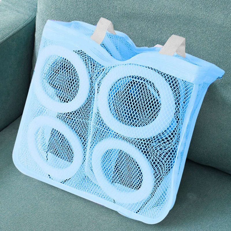 Mesh Wash Bag, Blue