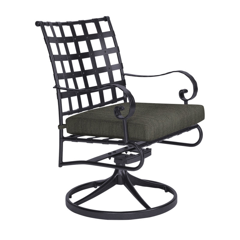 Classico Outdoor Rocker Chair, Graphite, Surpass Stone