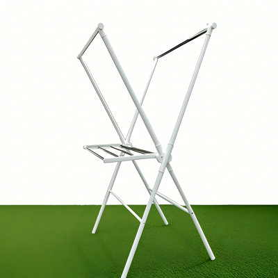 51" Tall Adjustable Folding Laundry Drying Rack