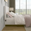 Lit plateforme tapissier en bois avec tête de lit Teddy-130905927-130905926