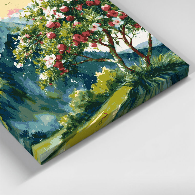 Art sur toile hawaïen, H 11 po x l 14 po
