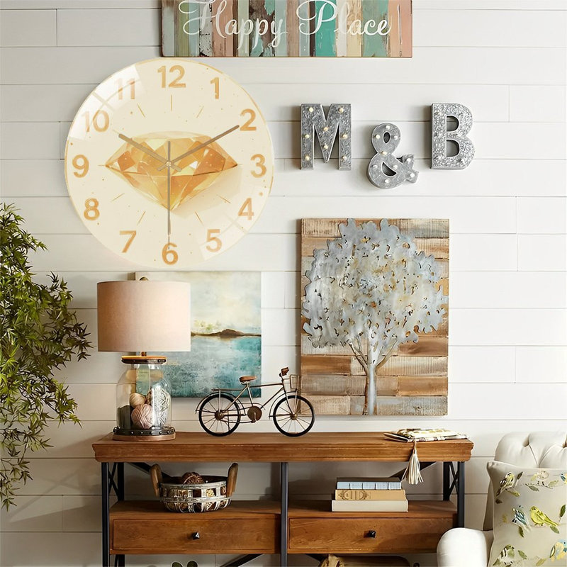 Horloge murale 12 po