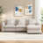Beige Polyester selected