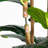 Artificial Fiddle Leaf Tree in Decorative White Planter-188350094