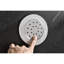 Installation de douche encastrée Body Jet - Jets de massage carrés, blanc, 3 pièces, installation de jet ABS, blanc, matériau