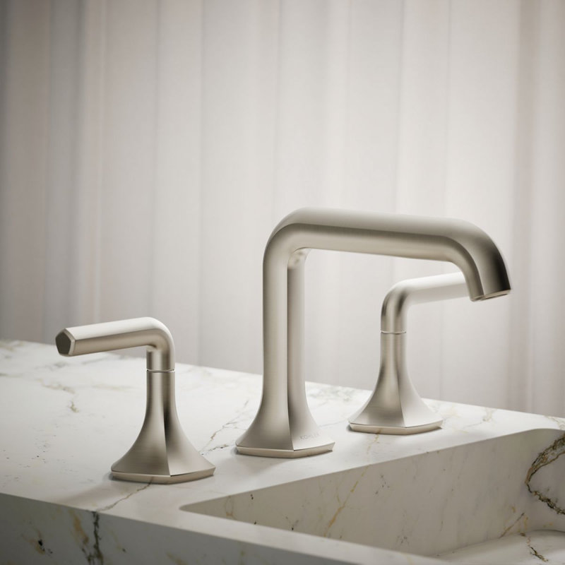 Occasion Single Hole Bathroom Faucet, Vibrant Brushed Nickel