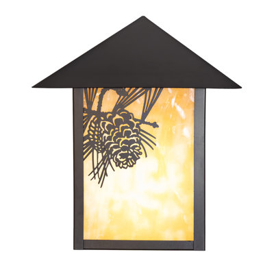 9" Wide Seneca Left Wall Sconce