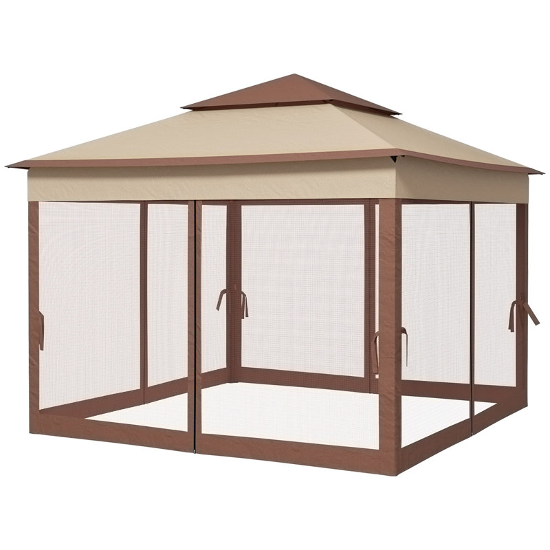 Tente d'extérieur d'extérieur escamotable avec filet amovible Canopyr