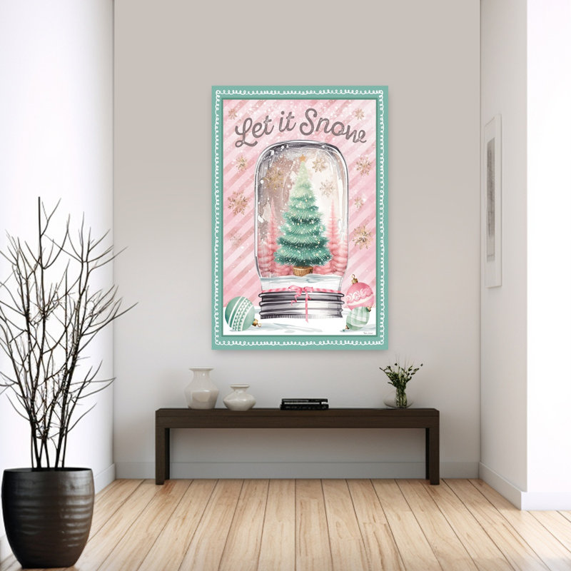 Let It Snow Canning Jar, H 60 po x l 40 po