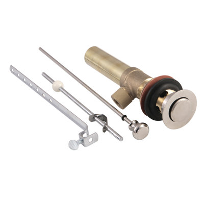 Kingston Brass Trimscape Brass Pop-Up Bathroom Sink Drain with Overflow, 22 Gauge