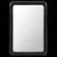 Toshi Rectangle Solid Wood Wall Mirror
