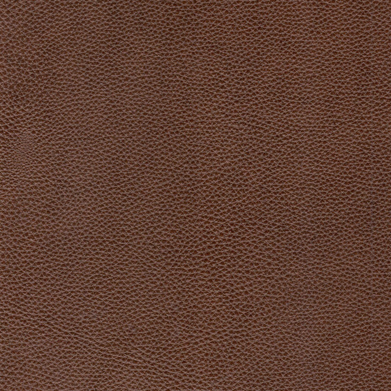 Cuir traditionnel 3 en brun. Avec accents cloutés. Structure solide, coussin de siège en mélange de plumes et de duvet, suspension à 8 ressorts, pieds en bois massif et garniture. Fabrication