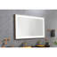 Miroir de salle de bain à DEL avec cadre en aluminium, miroir de meuble-lavabo mural, antibuée, mémoire, 3 couleurs, gradation continue-109754866-109754865