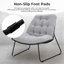 Ensemble 3 pièces de chaises longues avec table d'appoint et coussins-644978315-644978312