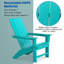 Chaises Adirondacks pliantes en PEHD Catelynn avec table (2 chaises et 1 table)-1902445011