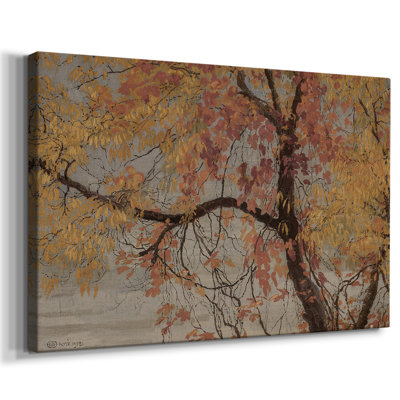 Paysages rétro-DC -Galerie enveloppée Cavas