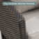 Ingvald Swivel Rocking Patio Wicker Chairs with Cushions (Set of 4)