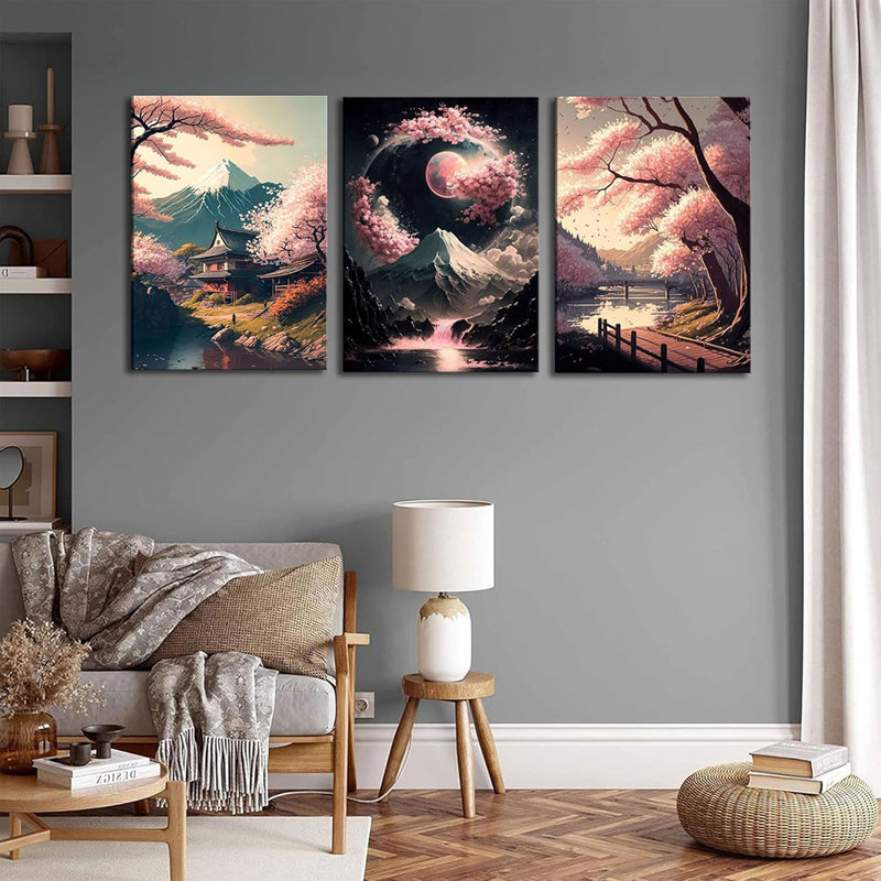 3 Piece Wrapped Canvas Print