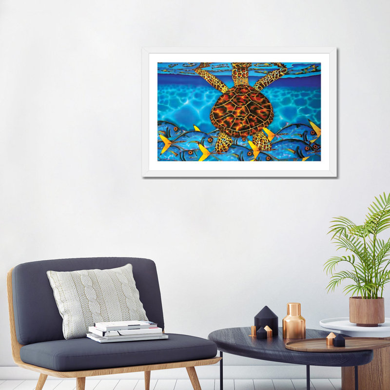 «Solitude» par Daniel Jean-Baptiste - reproduction d'art, H 24 po x l 32 po x P 1 po, Papier encadré blanc, Blanc
