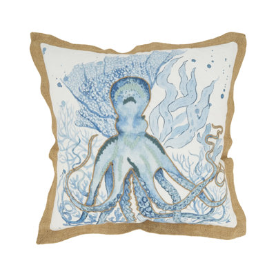 Housse de coussin Whimsical Outdoor Octopus