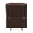Reclining Chair 1Pc Comfort Seating Faux Leather Upholstery Living Room Furniture Solid Wood-2088352856
