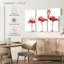 Trio flamant rose Brampt-108094426