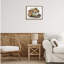 «Rustic Pickup with Greenery», art mural encadré flottant par lettré et doublé-740117203-740117215