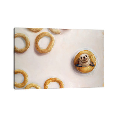 Sealrio by Lucia Heffernan - Wrapped Canvas Print